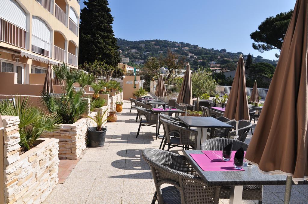 Hotel De La Plage Le Lavandou Kültér fotó